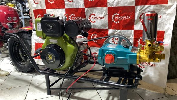 Hidrolavadora de 18HP Diesel con cabezal de 120